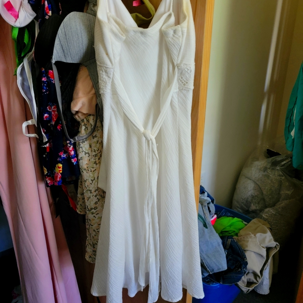 White dress